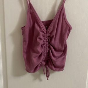 Adjustable crop tank